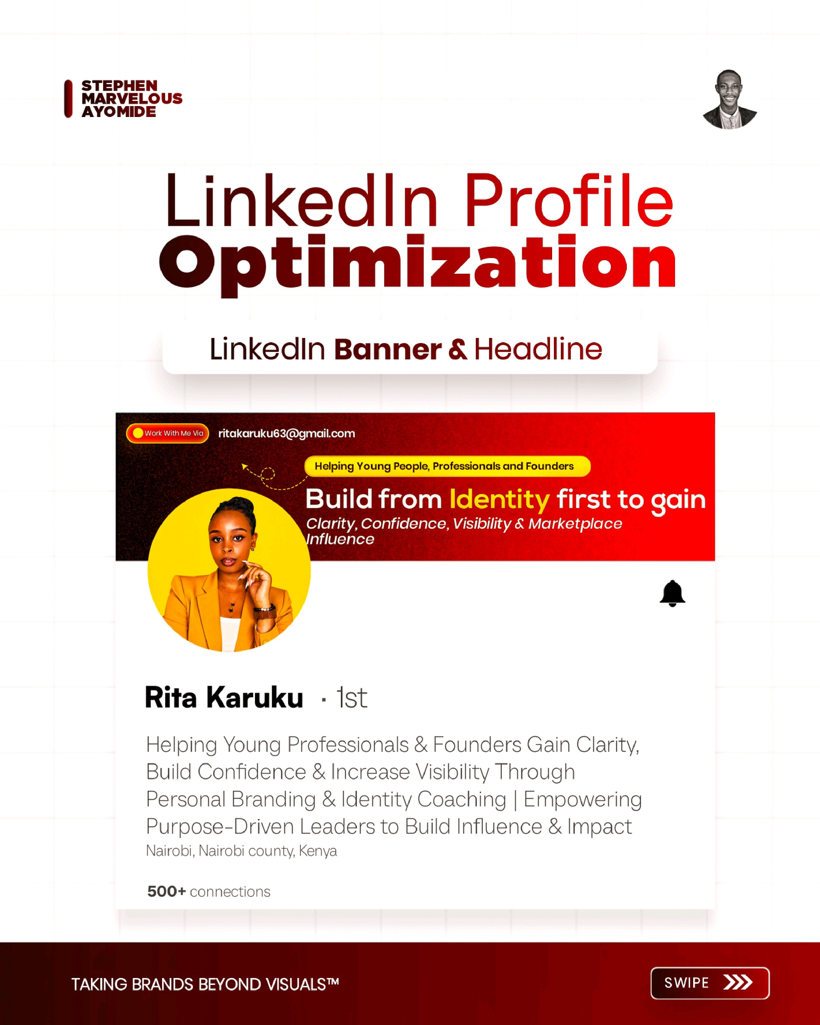 Rita Karuku LinkedIn Profile Transformation asset showcase 4