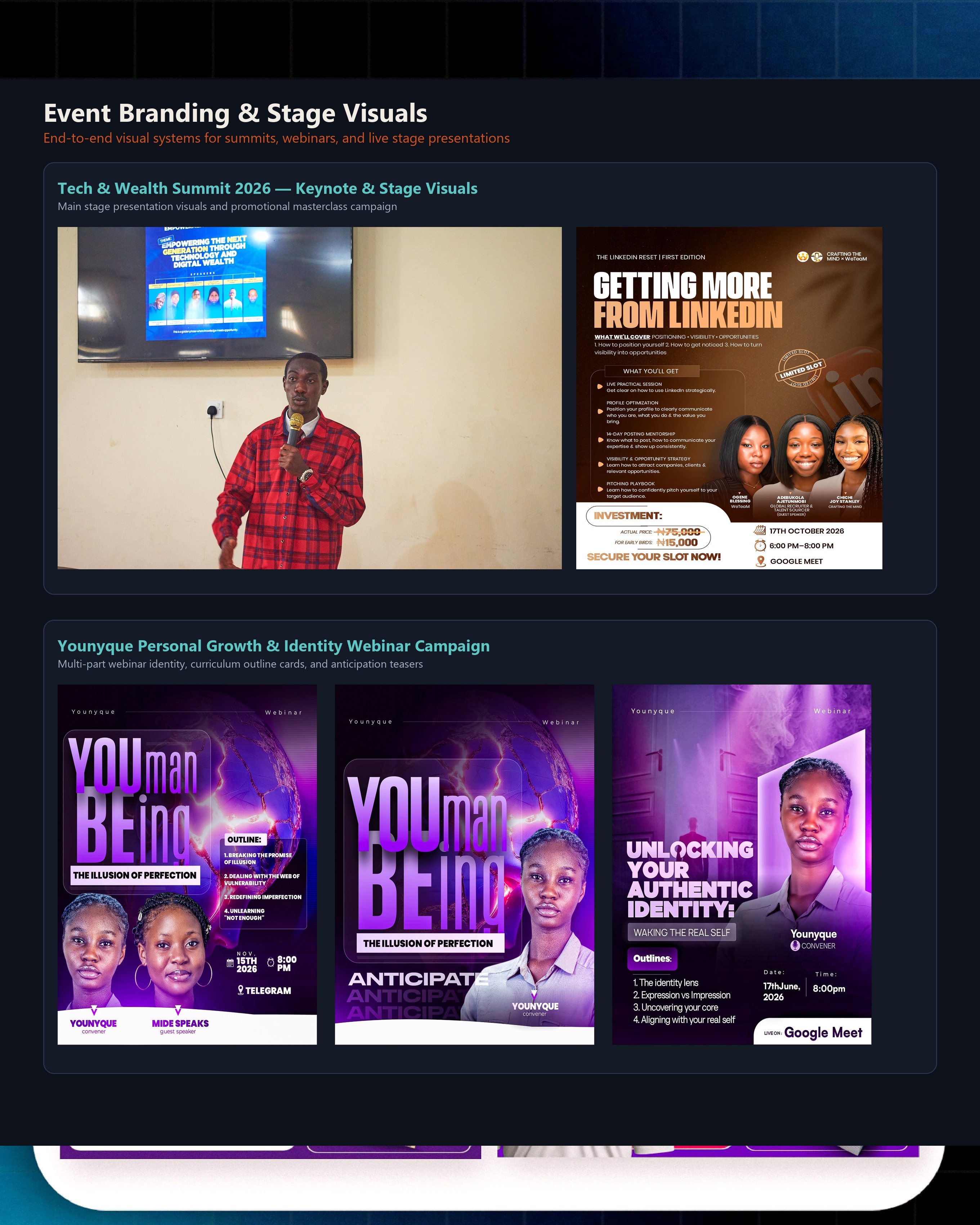 Event Branding & Stage Visuals